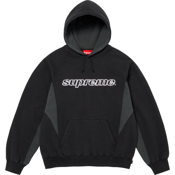 Supreme Division Hooded Sweatshirt 'FW 24 black'