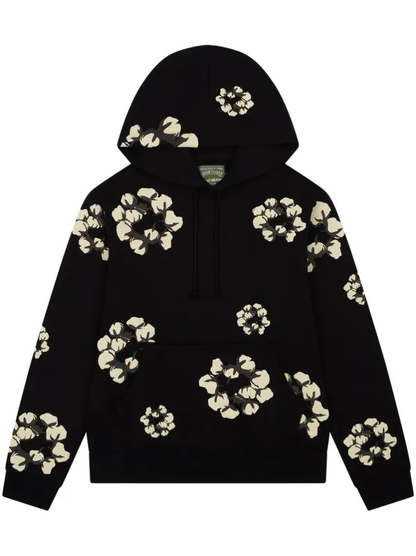 Cactus Plant Flea Market x Denim Tears Moletom Cactus Tears Wreath Black